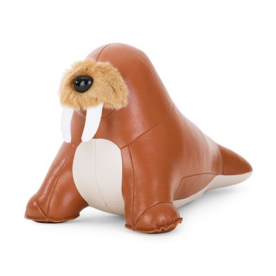 Doorstop Walrus Walu Tan/White Züny